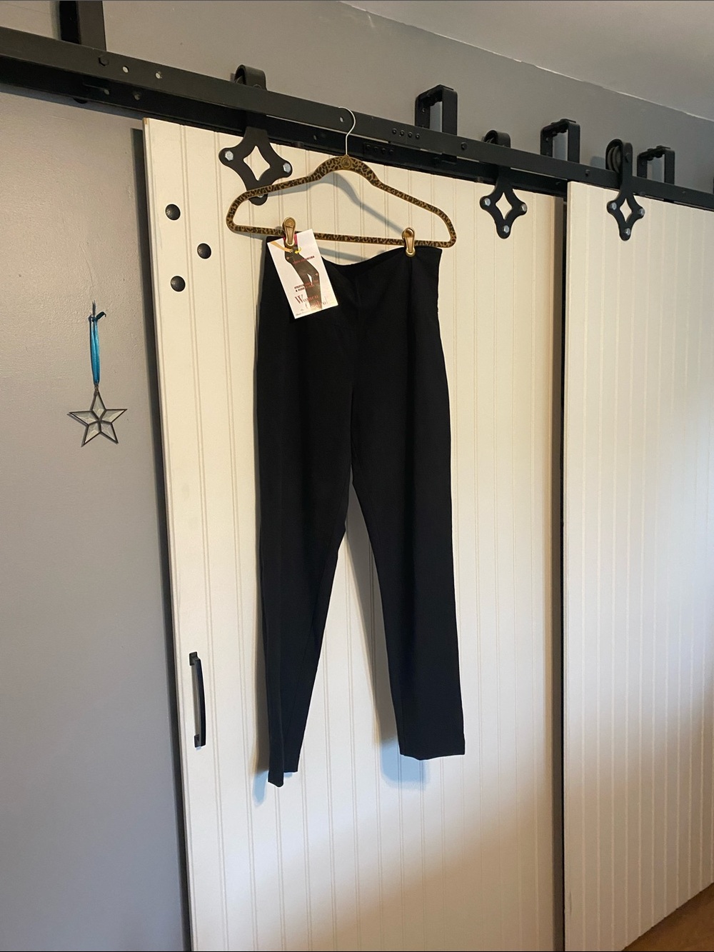 Women With Control Black High-Waist Trouser Legging MT